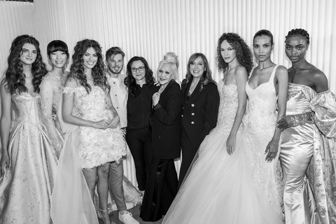 Ines and Veronica Di Santo and team at NBFW Fall 24