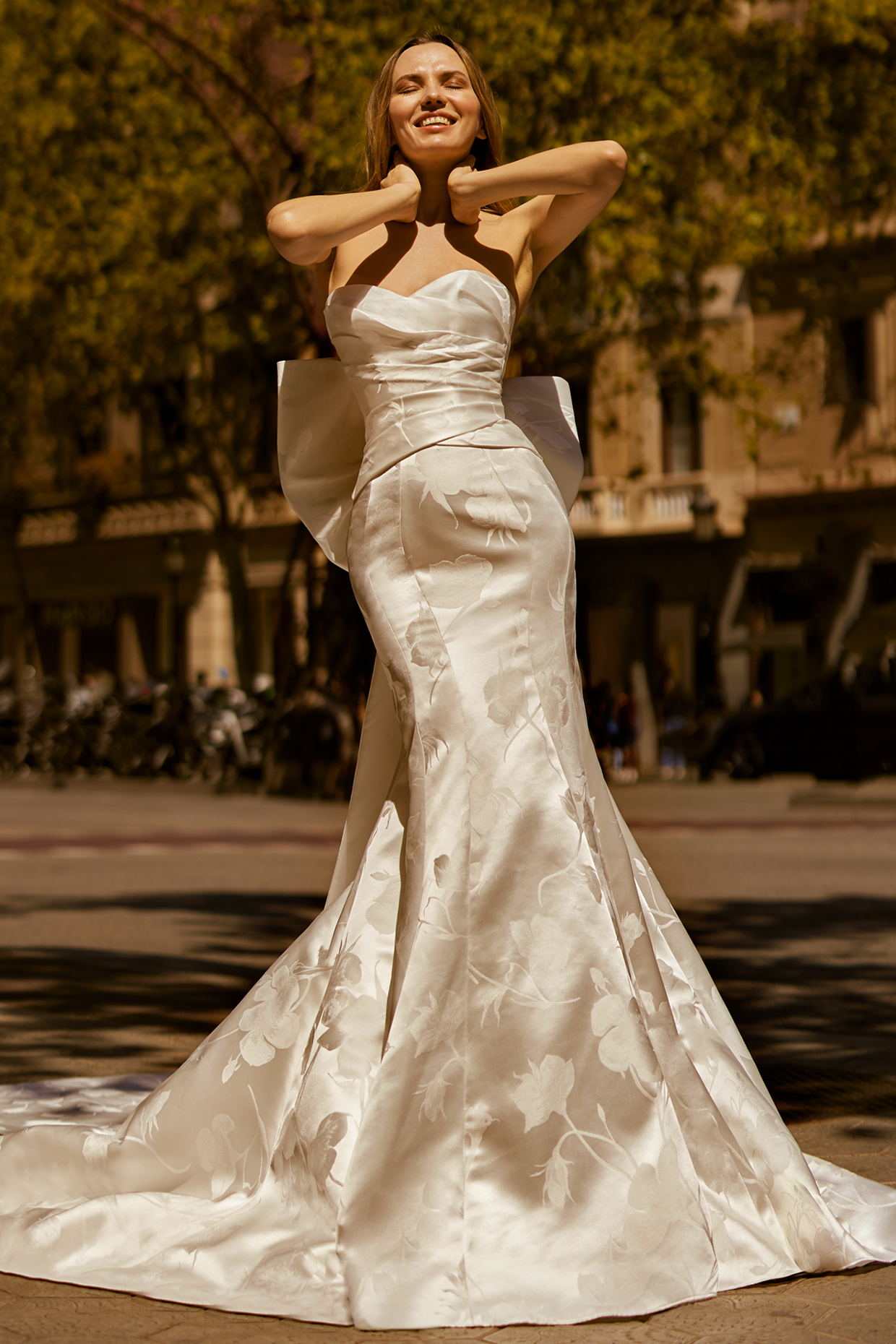 Ines by Ines Di Santo Spring 2024 Bridal Diffusion Collection - Clarion Dress, Front View