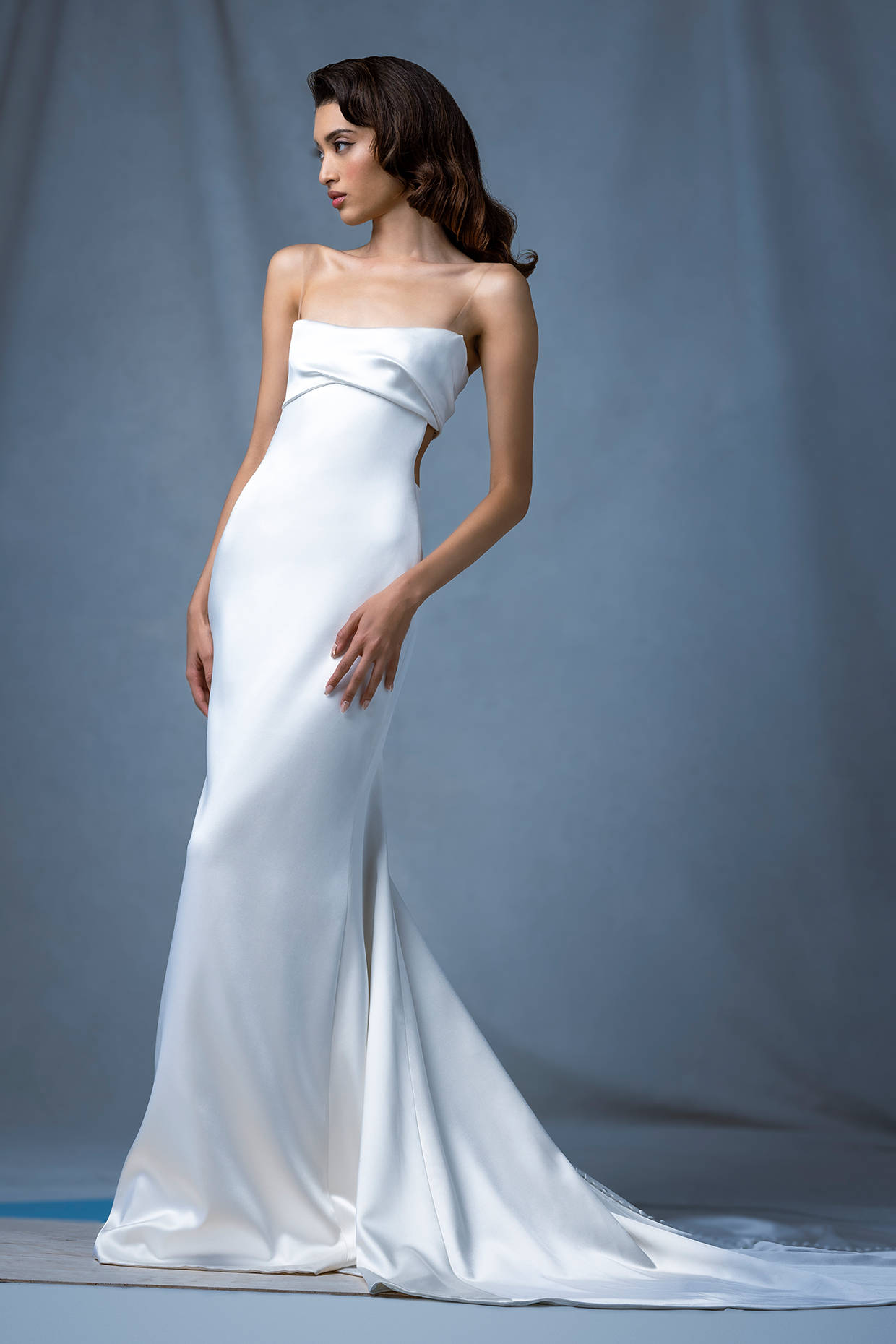 Ines Di Santo Fall 2024 Bridal Couture Collection - Dromos Dress, Front View
