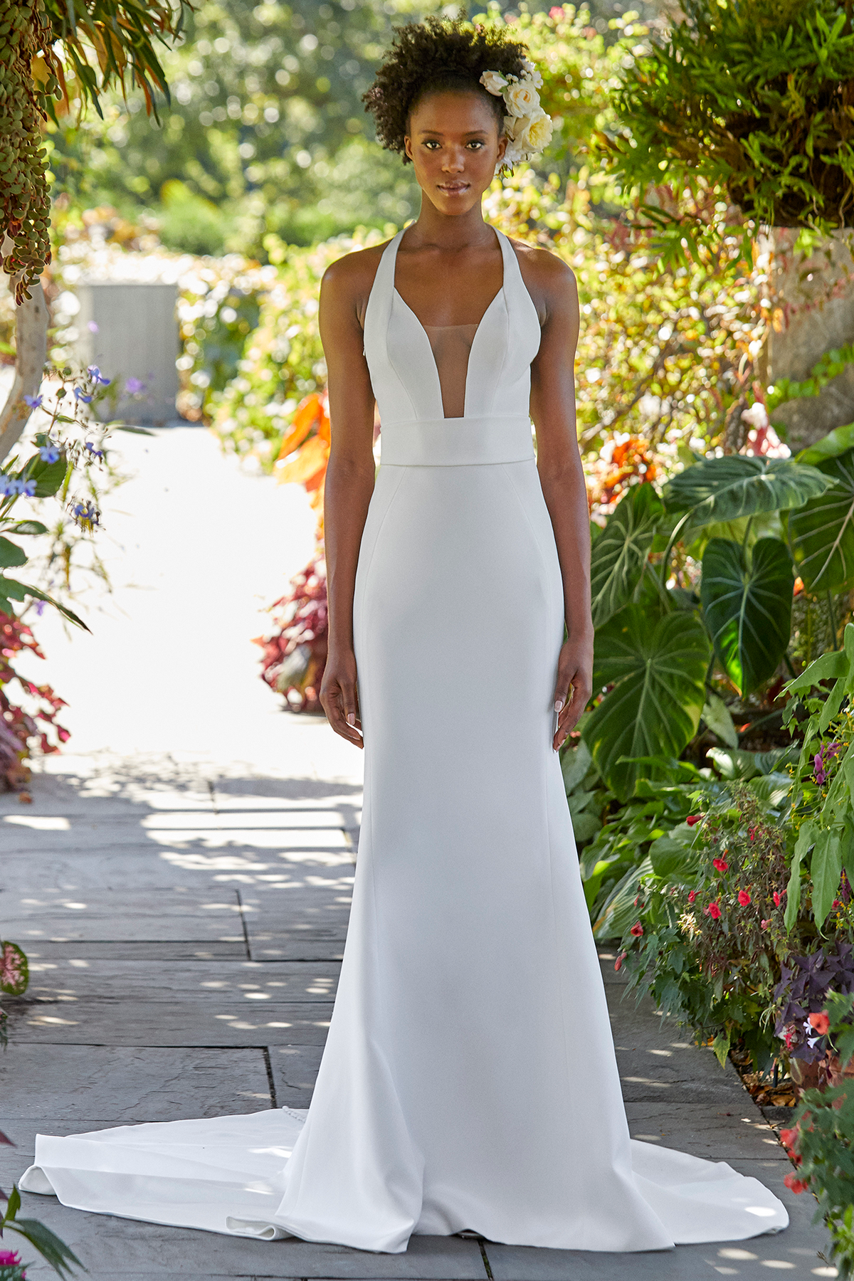Ines Di Santo Fall 2022 Bridal Couture Collection - Miuccia Dress, Front View