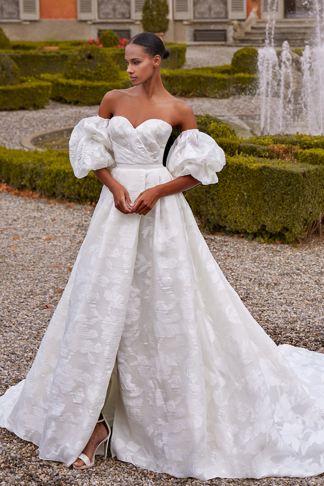 Ines by Ines Di Santo Fall 2023 Bridal Diffusion Collection - Opal Dress, Front View