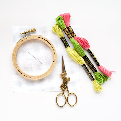 Embroidery Tools Kit Cross Stitch Accessories Threads Set DIY