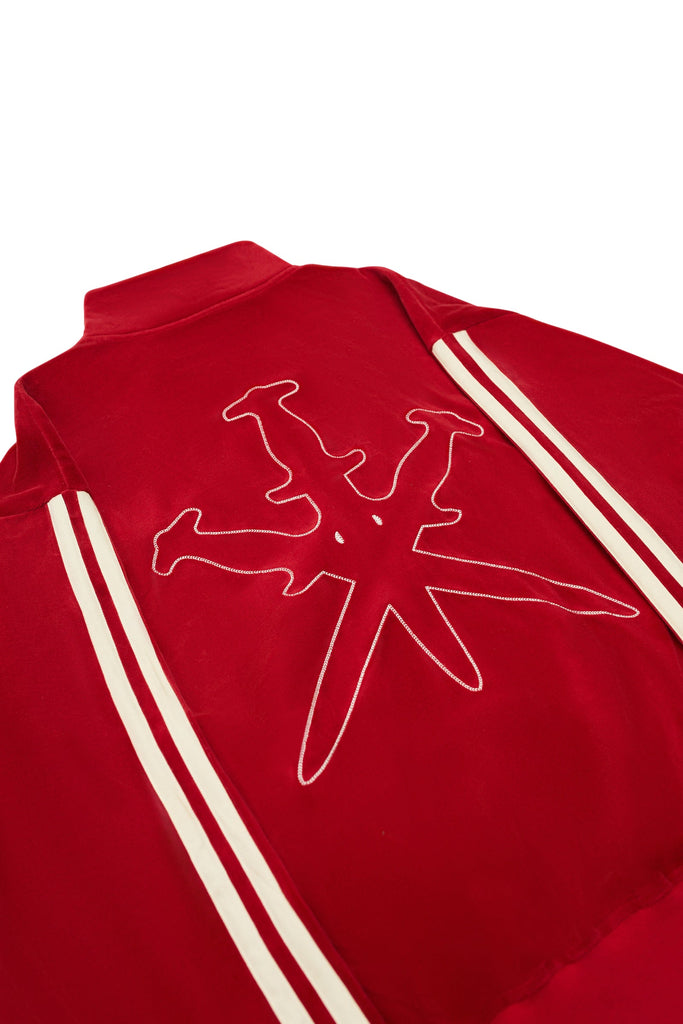 Unknown UK - Red Velour Track Jacket – 2nd Chapter