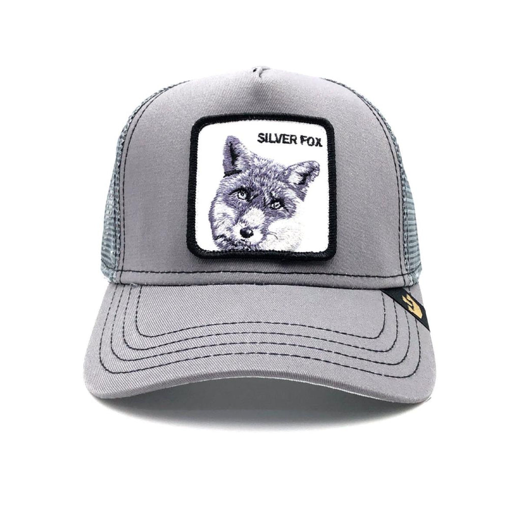 silver fox trucker hat