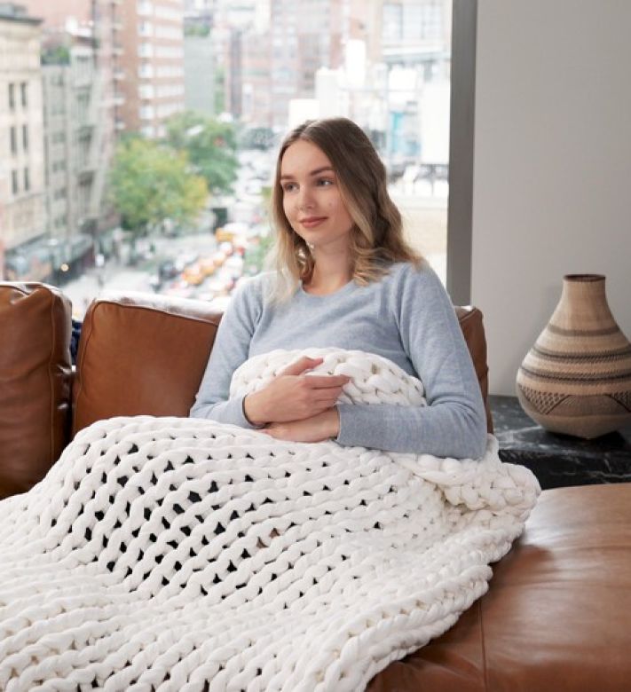 girl on the couch