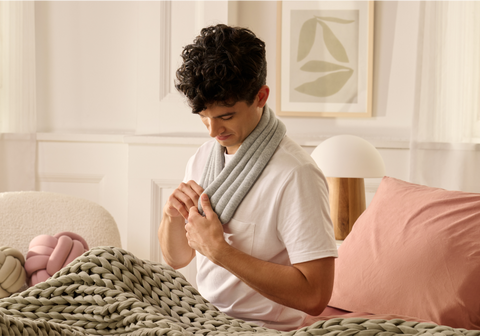 heated neck wrap for neck and shoulder pain