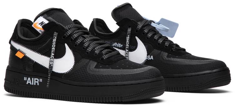 black offwhite af1