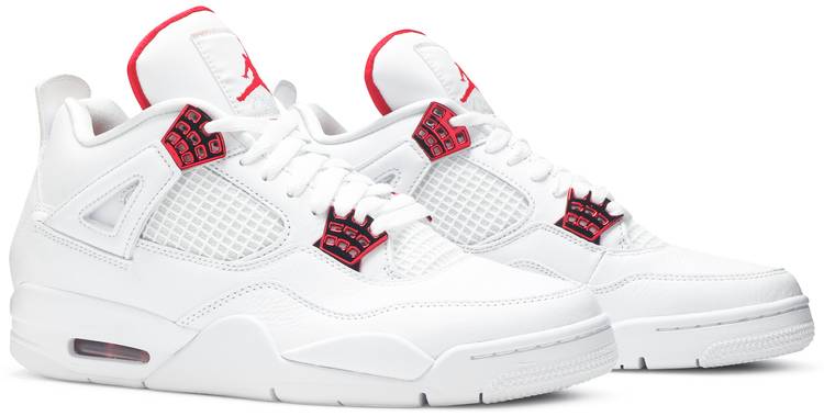 air jordan 4s metallic red