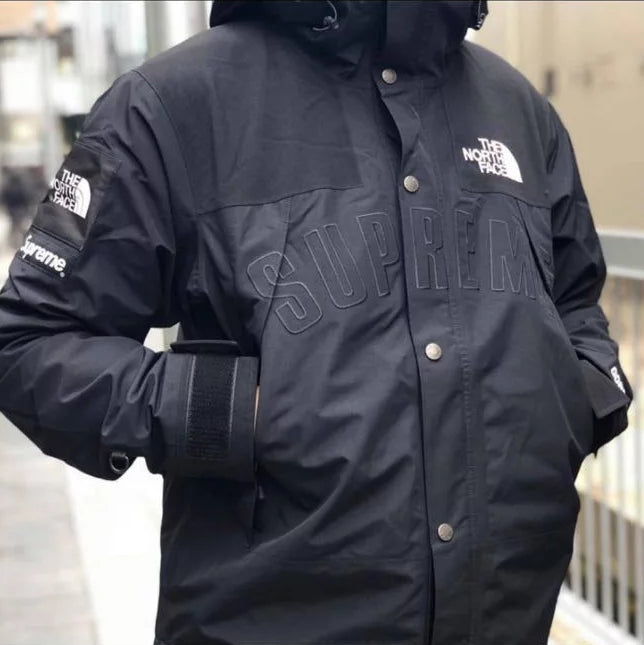 arc logo mountain parka