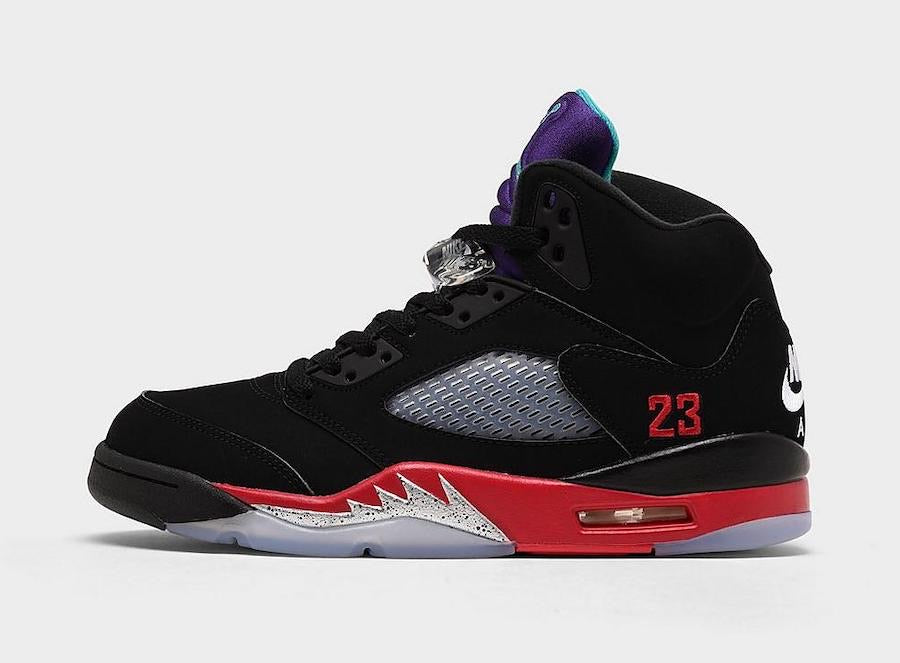 Supreme x Air Jordan 5 Retro 'Black