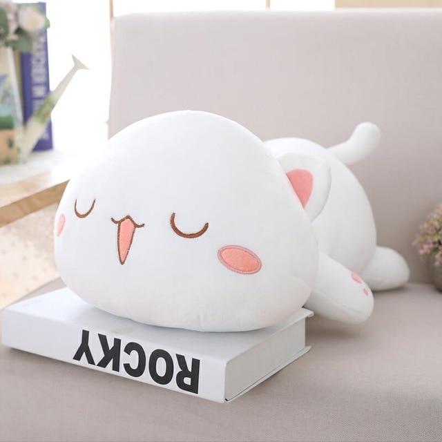 cat plush pillow