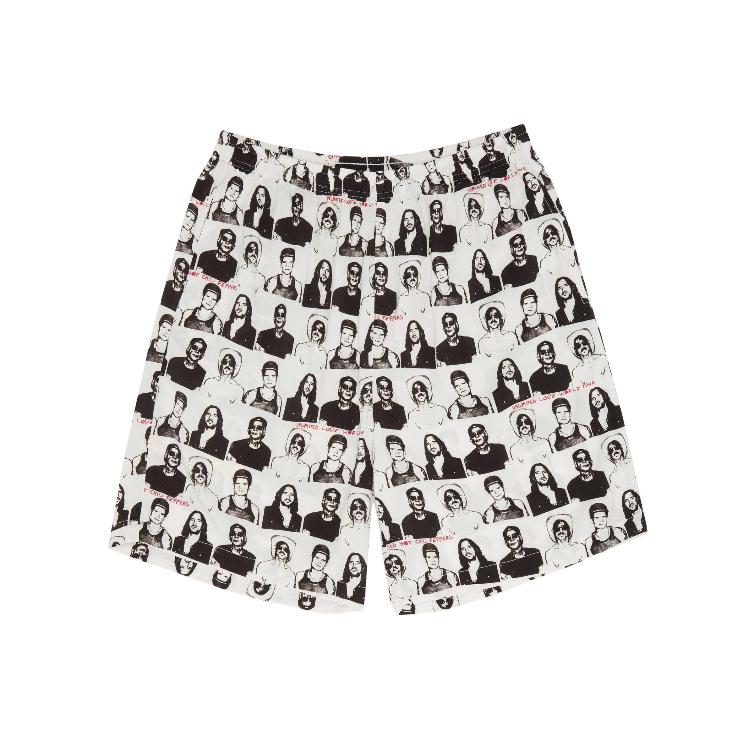 RED HOT CHILI PEPPERS Grid Nylon Shorts-