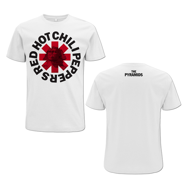 red hot chili peppers t shirt white