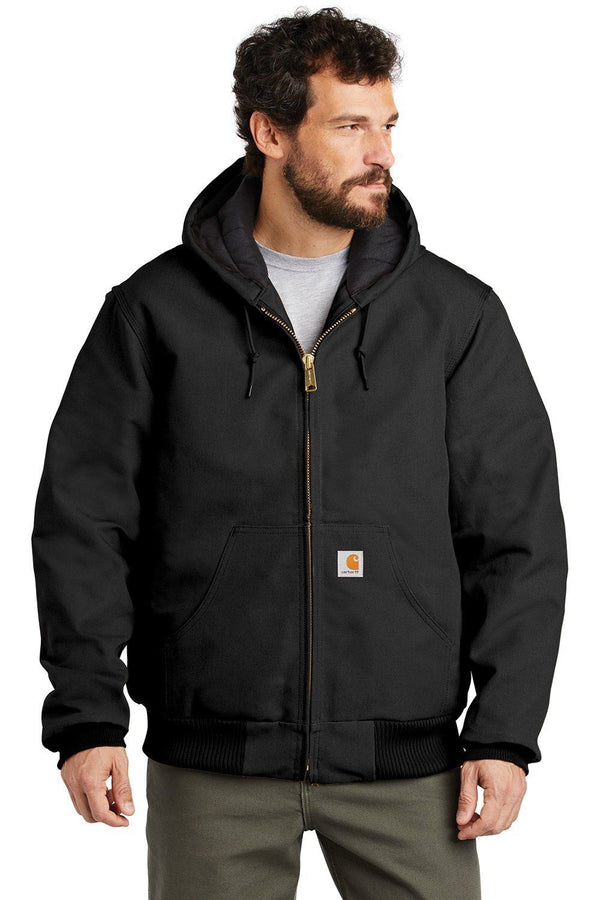 Custom Carhartt Men's Wind & Water Resistant Duck Cloth Full Zip