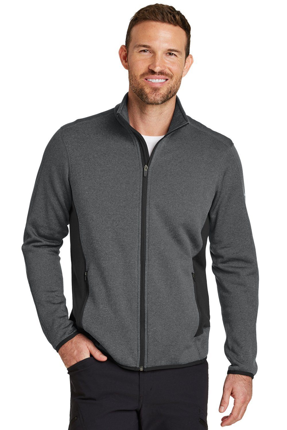 Custom Eddie Bauer Men's Full Zip Fleece Jacket | Wynston & Co