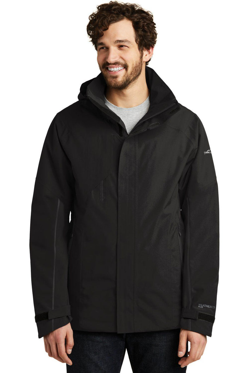 Eddie Bauer Men's WeatherEdge Plus Waterproof Full Zip Hooded Jacket
