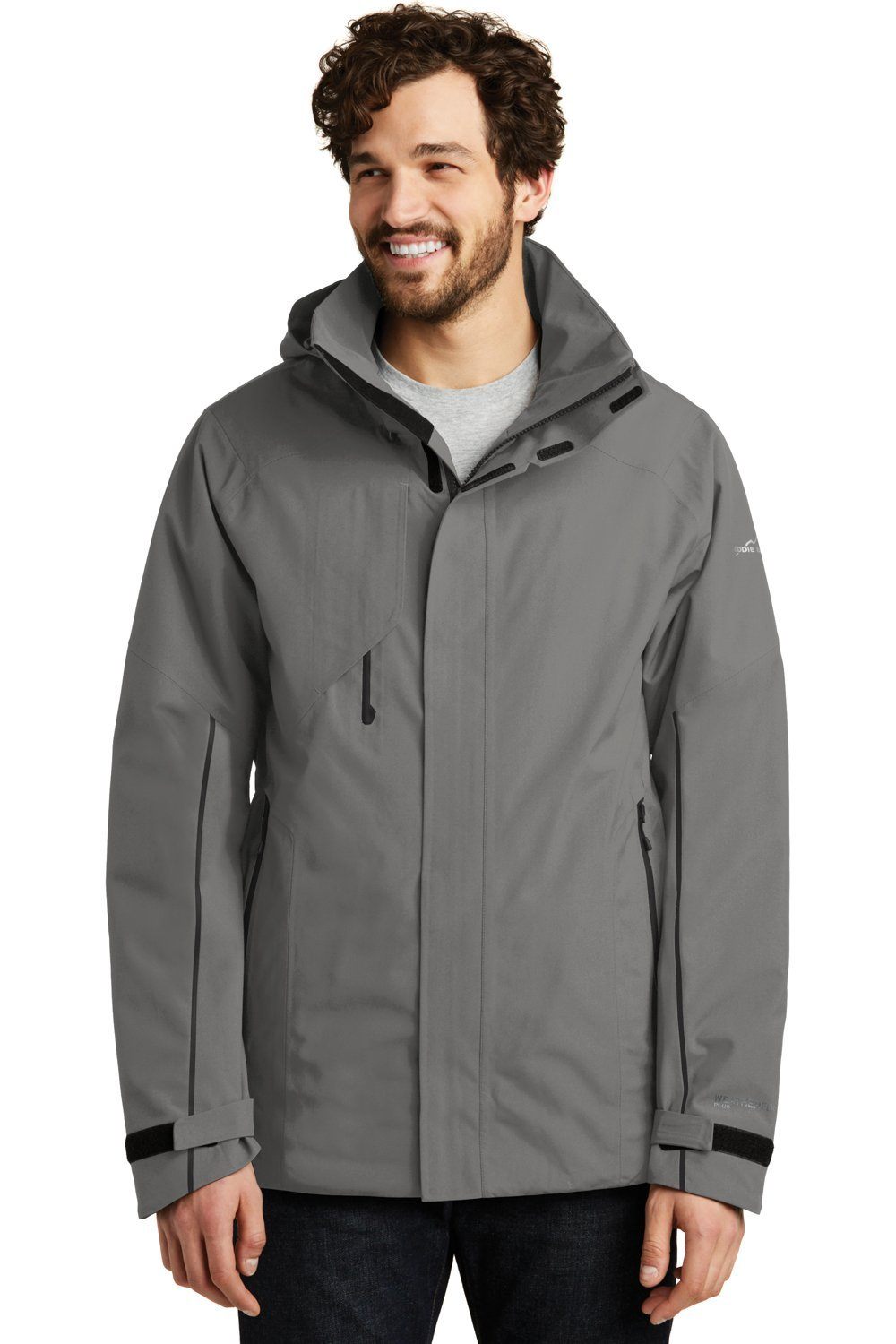Eddie Bauer Men's WeatherEdge Plus Waterproof Full Zip Hooded Jacket