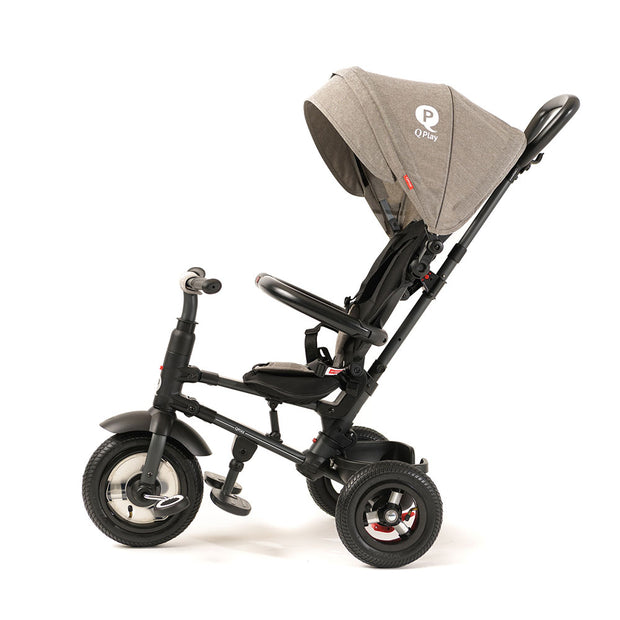 play rito folding trike grey