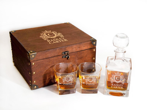 Whiskey decanter kit