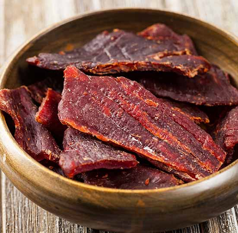 Bourbon jerky strips