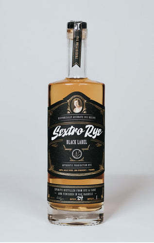 Black Label - Aged Rye  |  Sextro Rye -  RackHouse Whiskey Club