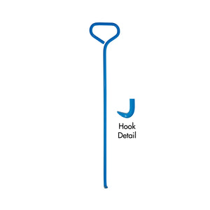 Manhole hook, 24 with Flat handle - Enviro Design Products