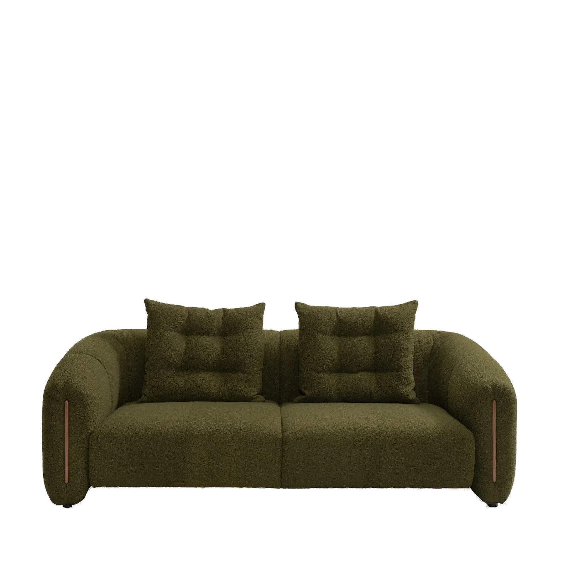 Kurva Sofa 3 Seat - Moss - The Modern product image