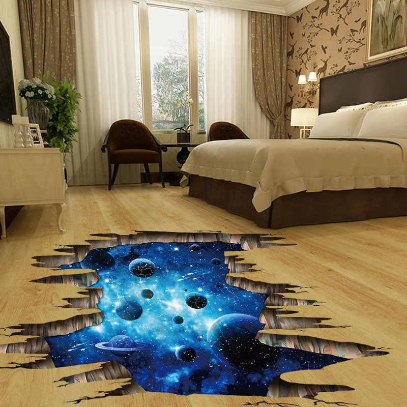 Space Galaxy Child Kids Wall Stickers Decals Bedrooms Nursery