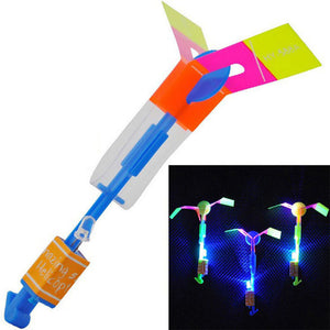 led amazing arrow flying helicopter umbrella