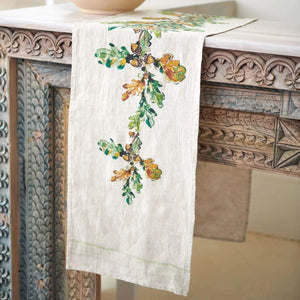 Acorns Table Runner - The Horseshoe Crab