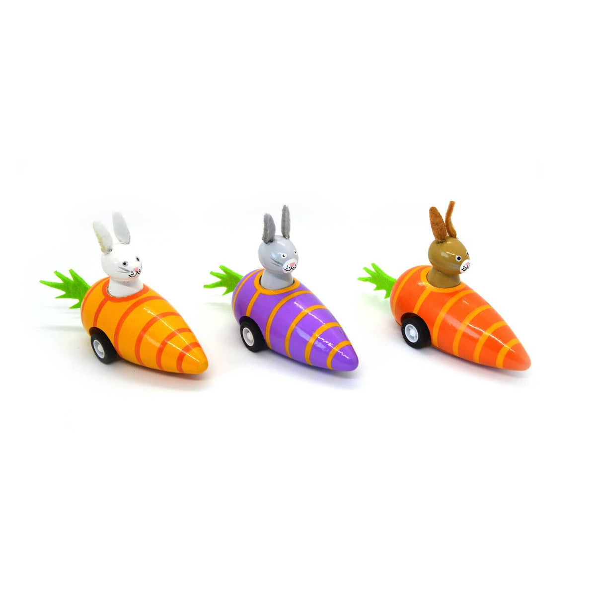 Pullback Carrot Bunny Racers — The Horseshoe Crab