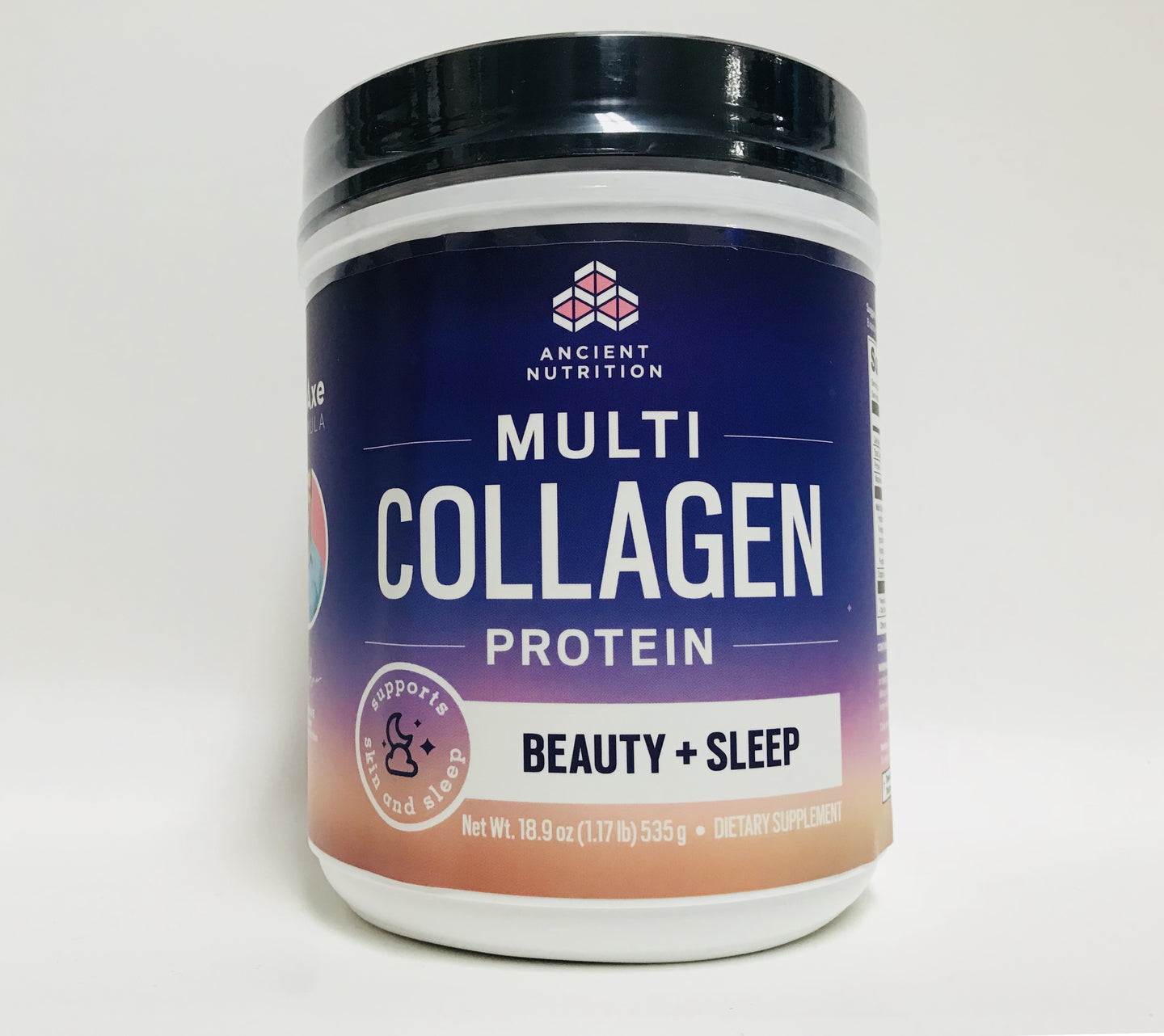 Ancient Nutrition Multi Collagen Protein Beauty and Sleep 18.9 oz