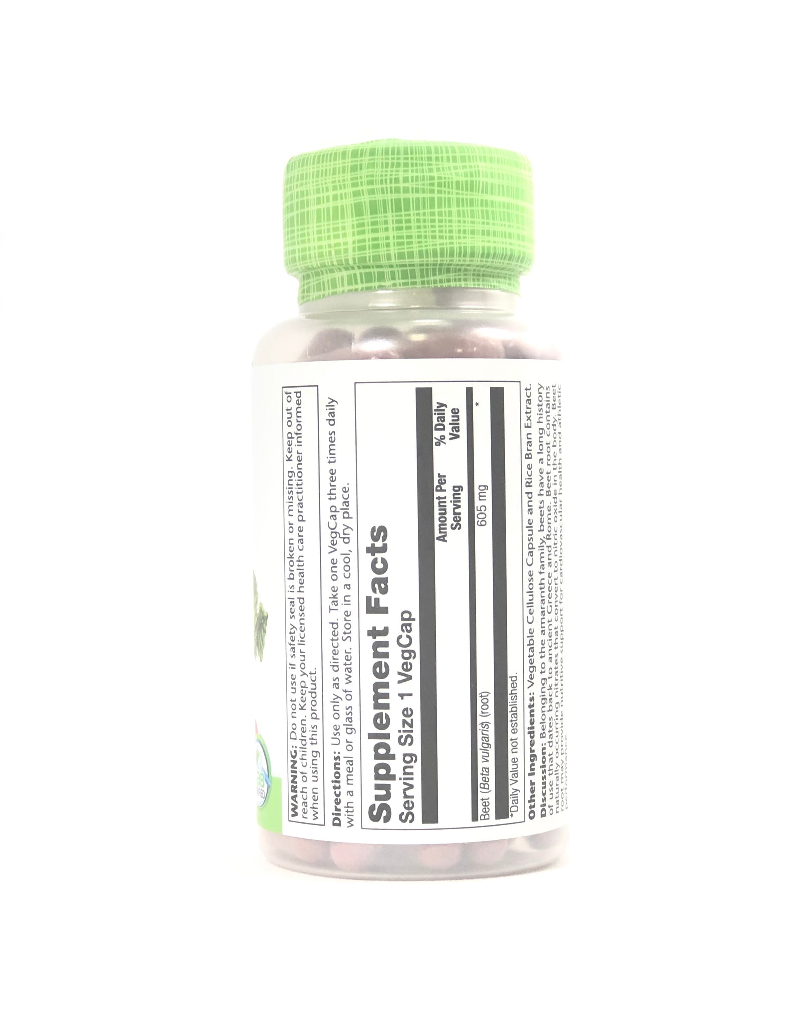 Solaray Beet Root 605 mg 100 Capsules – shangrilahealthfoods