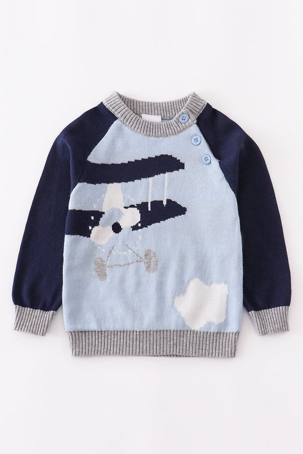 Airplane Knit Sweater