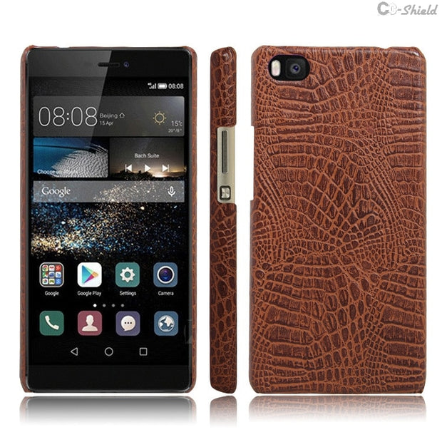 Leather Case For Huawei P8 Lite Ale L21 Ale L23 Ale L02 P 8 Lite Phone Emerald Cases