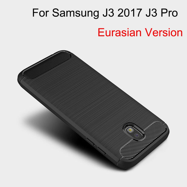 Luxury For Samsung Galaxy J3 17 Case Cover Eurasian Version Carbon F Emerald Cases