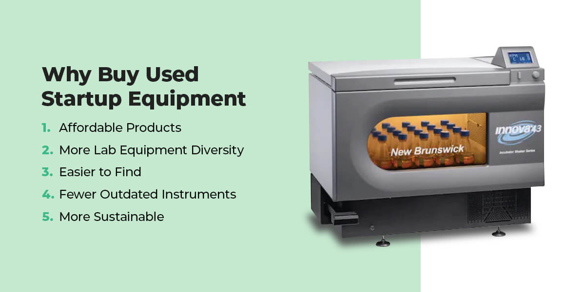 Why Buy Used Startup Equipment