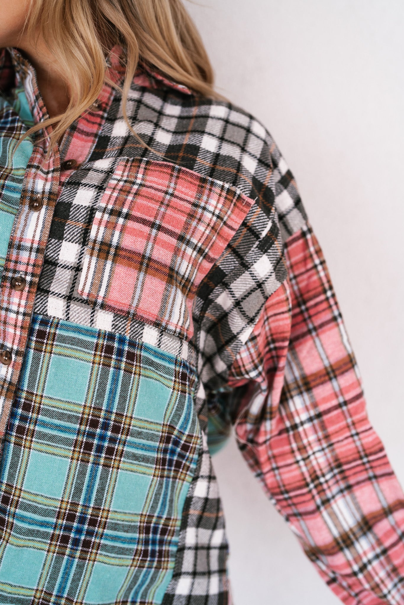 Pam Flannel Top