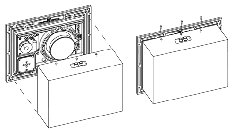 Stealth Acoustics BX MDF Back Boxes Various Sizes