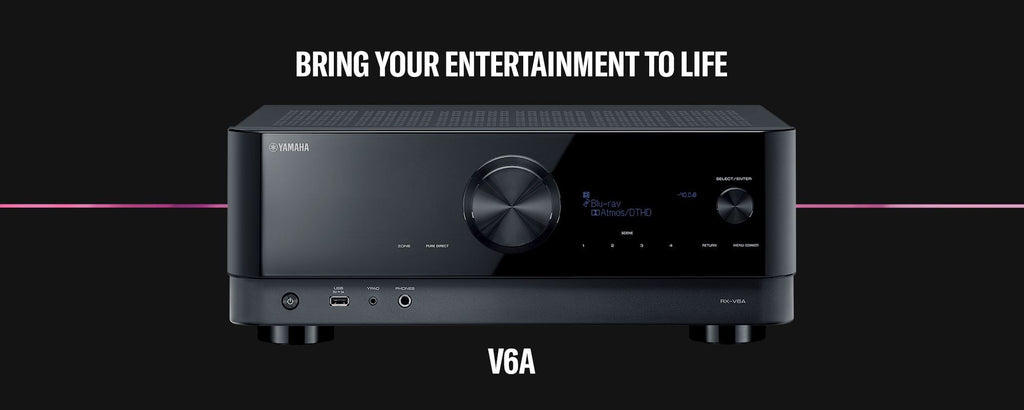 YAMAHA RX-V6A AV RECEIVER - 8K DOLBY ATMOS AND HDR10+