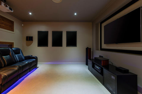 home theatre with av receiver