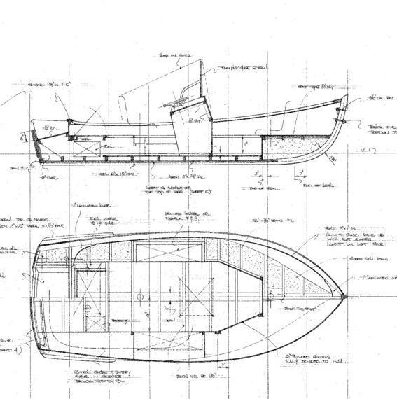 Gartside Boats  16 ft Outboard skiff #168