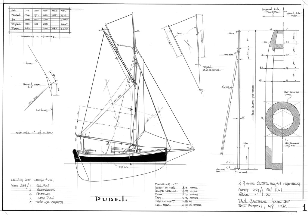 16 ft sailboat plans