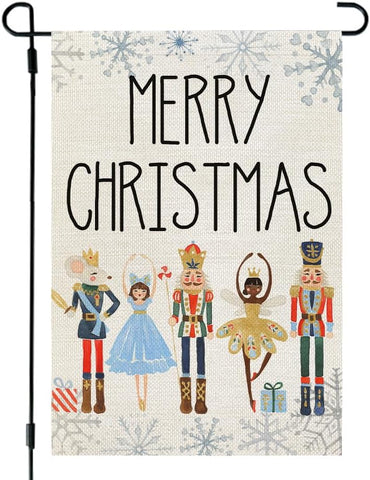 Nutcracker Garden Flag - 5