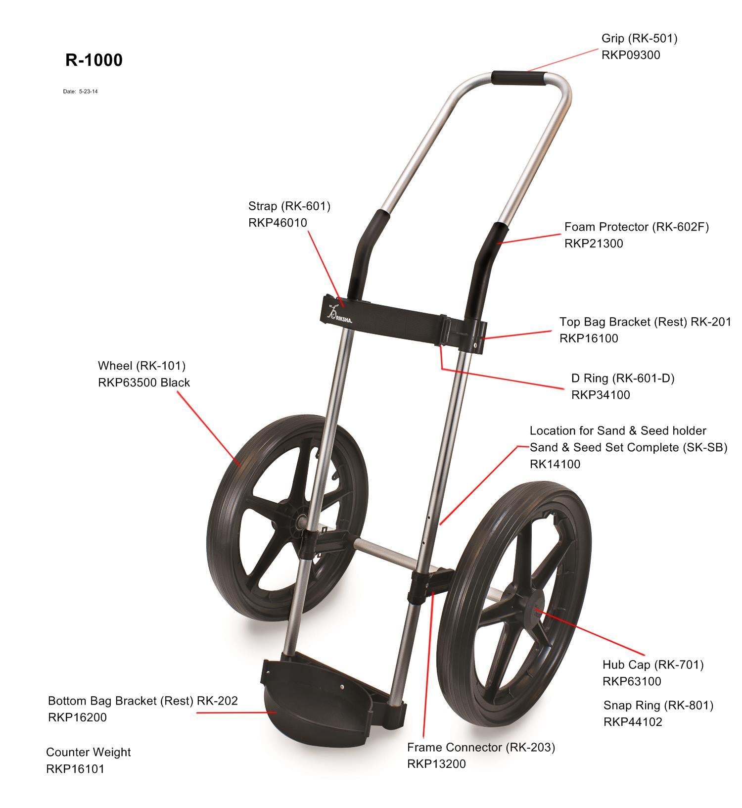 big wheel golf buggy