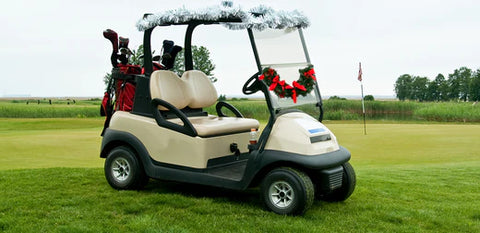 Deck the Wheels: Get Festive with Golf Cart Christmas Decorations & Ideas  - 2