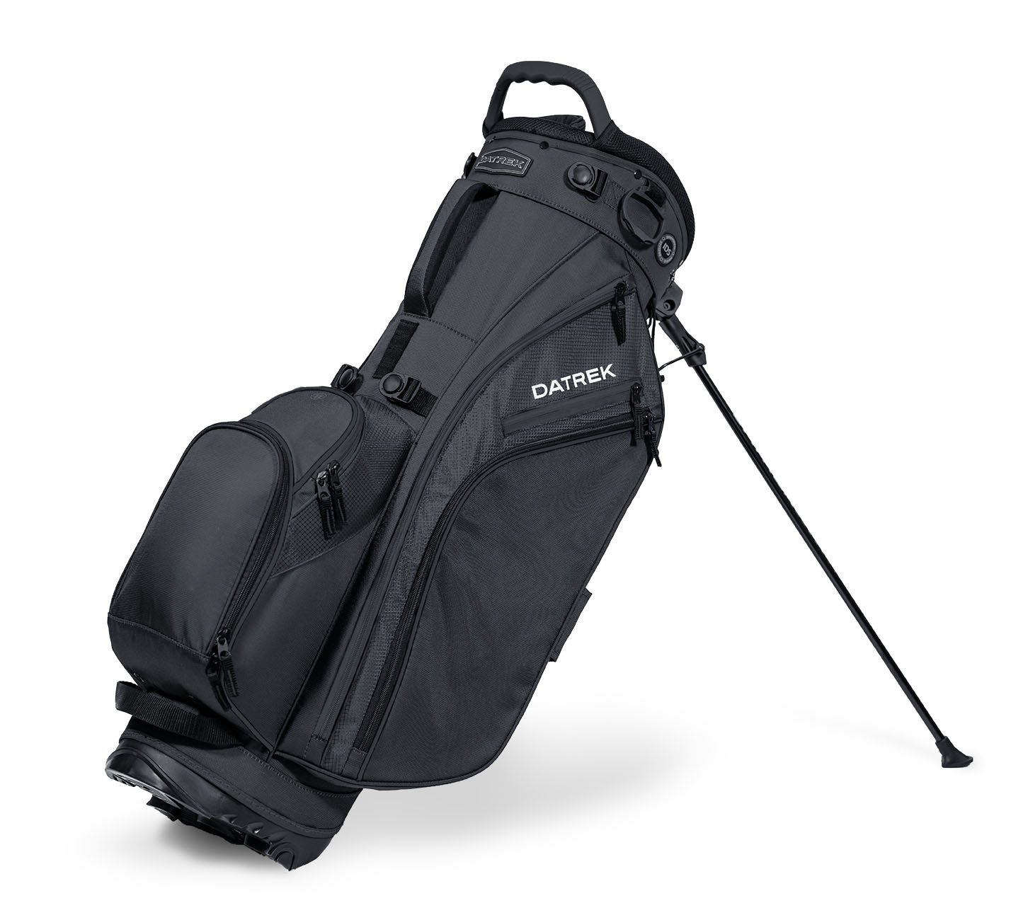 Datrek golf cart bag with 14 club dividers , rain cover