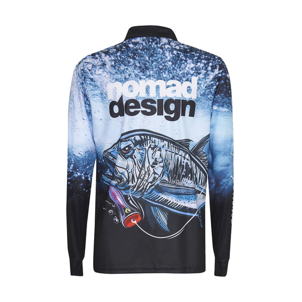 Tech Fishing Shirt Collared - Mighty Marlin – Nomad-Design-International