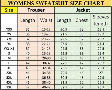 Women's Tracksuit/Sweatsuit – Mperial Sportswear