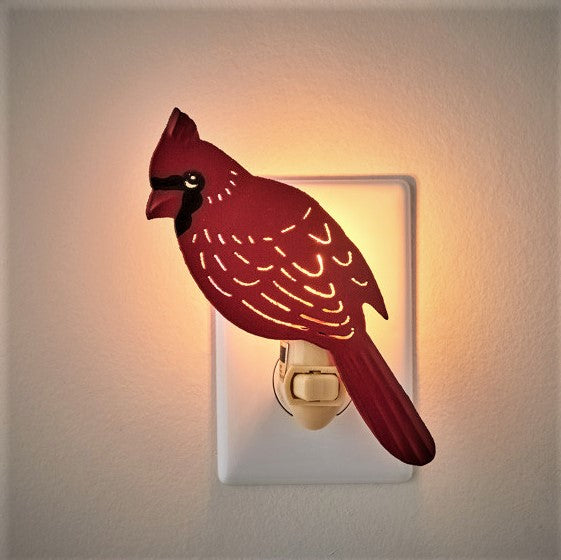 cardinal bird night light